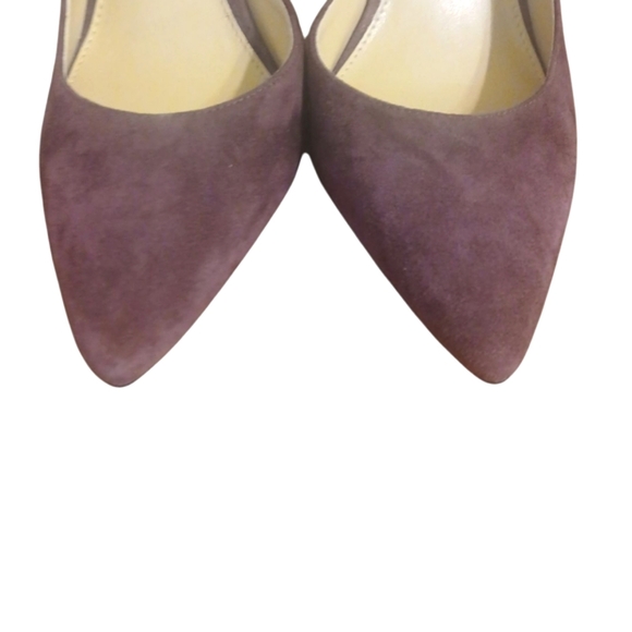 NEW Michael Kors Wine Colored Pumps Burgundy Stiletto Heels Size 9 - Picture 4 of 10